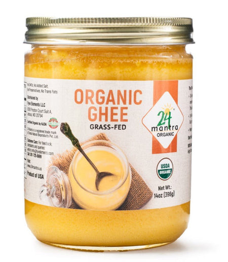 24 Mantra Organic Ghee 14 oz Ghee - Sale Cosmic