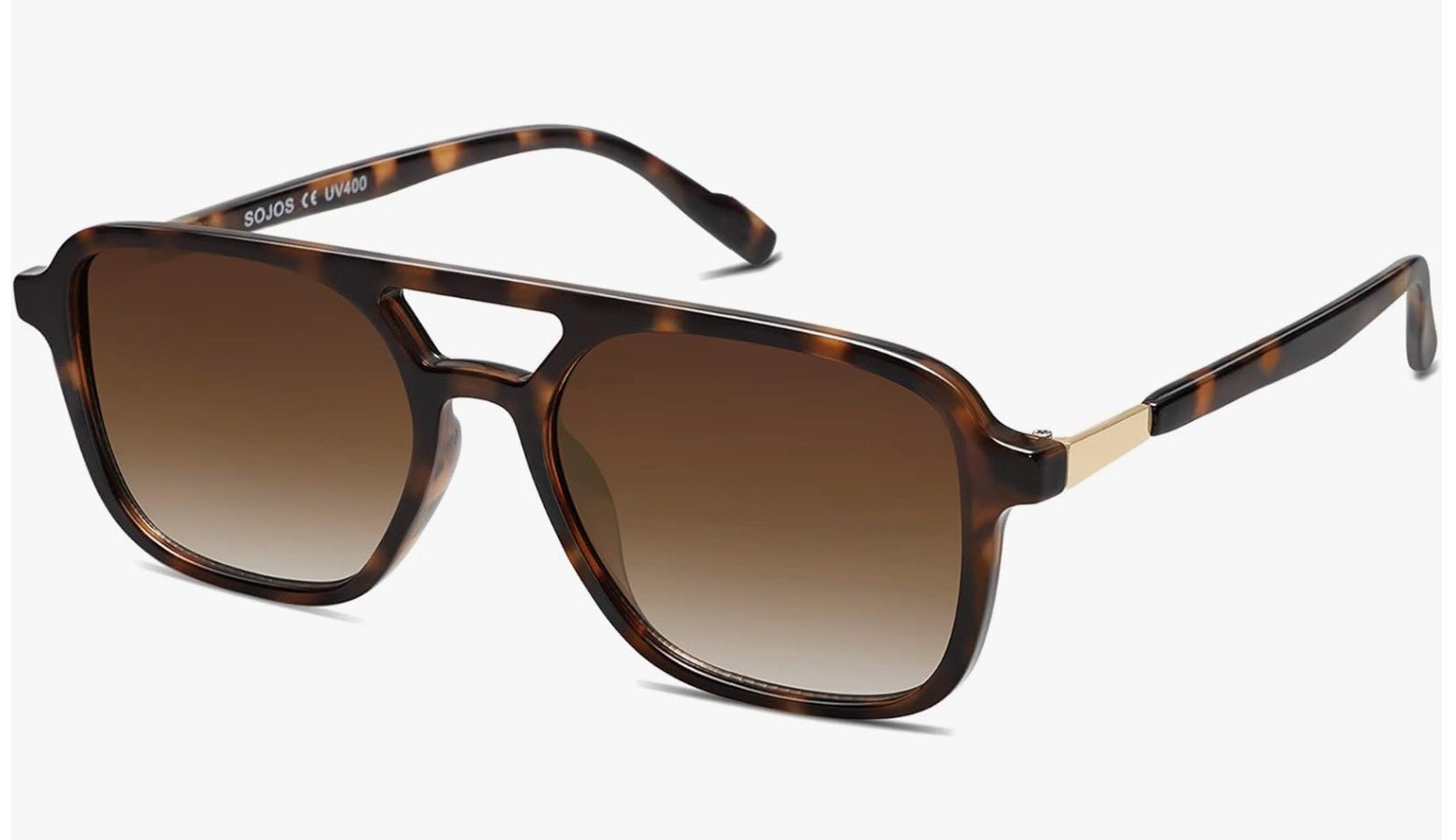 SOJOS Retro Aviator Sunglasses for Women Men,Trendy Rectangle Womens Mens Shades Sun Glasses SJ2202 Sunglasses - Sale Cosmic