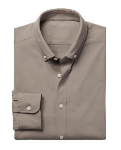 Performance Stretch Jersey Shirt - Mocha formal wear - Sale Cosmic