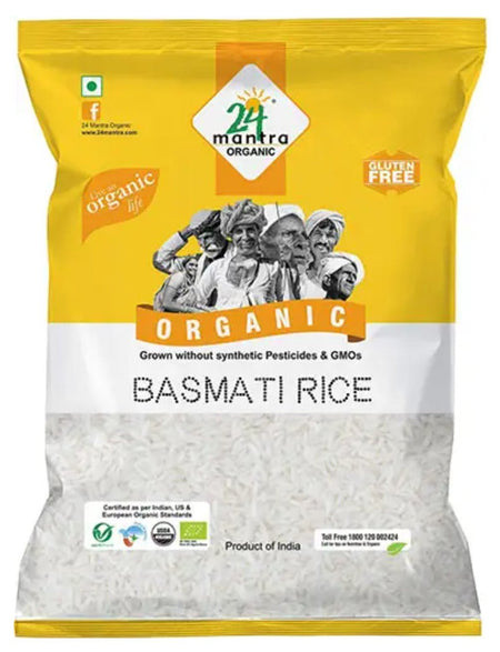 24 Mantra Organic Basmati Rice - 10 lbs Rice - Sale Cosmic