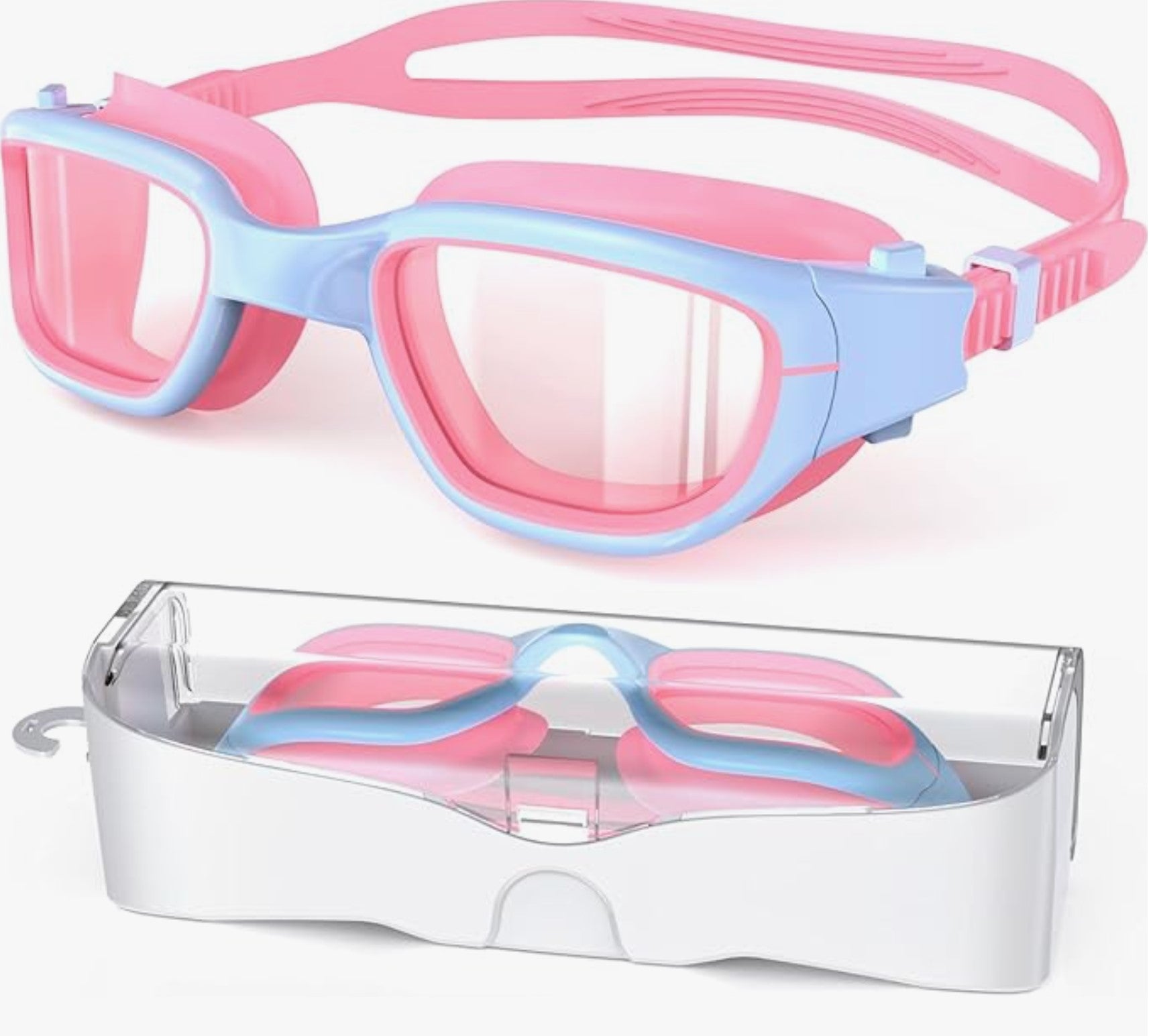 Kids Swim Goggles,Swimming Goggles for Kids 6 - 14, Anti - Fog UV Protection Pool Glasses for Boys Girls Goggles - Sale Cosmic