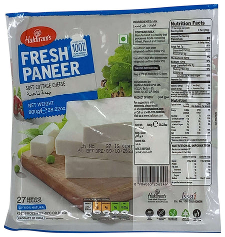 Haldiram's Fresh Paneer 800gm Paneer - Sale Cosmic