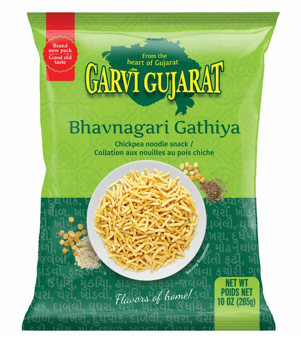 Garvi Gujarat Bhavnagari Gathiya - 10 OZ (283 GM) Gathiya - Sale Cosmic