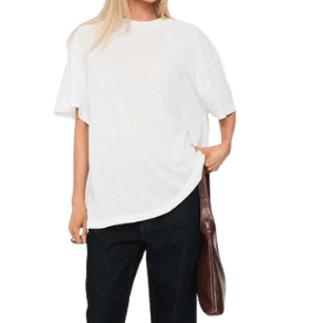 Zaydee oversized tee white Oversized tee - Sale Cosmic