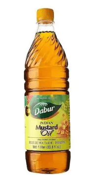 Dabur Indian Mustard Oil 500 Ml (1.1 Lb) Mustard oil Dabur - Sale Cosmic