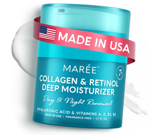 MAREE Face Moisturizer Retinol Cream for Face - Wrinkle Cream for Women - Anti Aging Face Cream - Facial Moisturizer with Collagen - Crema Hidratante Para la Cara for Skin Tightening Moisturizer - Sale Cosmic