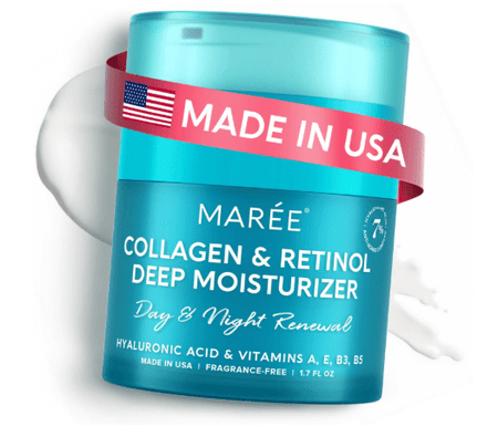 MAREE Face Moisturizer Retinol Cream for Face - Wrinkle Cream for Women - Anti Aging Face Cream - Facial Moisturizer with Collagen - Crema Hidratante Para la Cara for Skin Tightening Moisturizer - Sale Cosmic