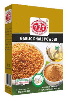 777 Garlic Dhall Rice Powder 165 gm Spices and Masala - Sale Cosmic