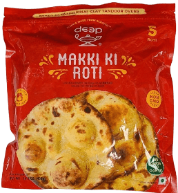 Deep Makki Ki Roti (5 PCS) Frozen Makki ki Roti - Sale Cosmic