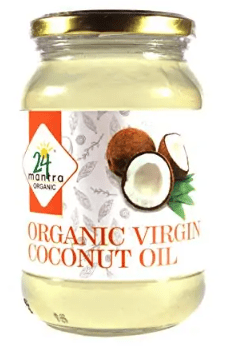 24 Mantra Organic Virgin Coconut Oil (14 FL - 414 ML) ,Weight: 0.88 lbs Coconut Oil 24 Mantra Organic - Sale Cosmic