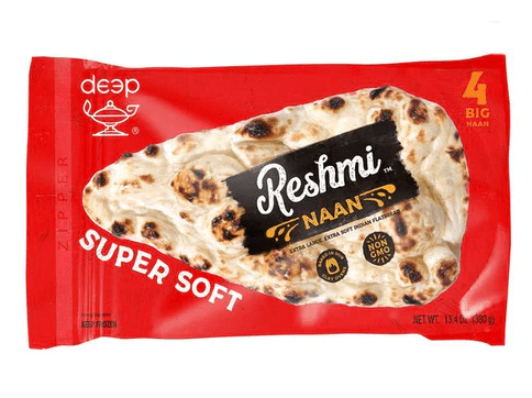 Deep Reshmi Naan 4 PCS 13.4 Oz Naan - Sale Cosmic