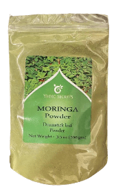 Vedic Secrets Moringa (Drumstick Leaf) Powder - 100 Grams Instant mix - Sale Cosmic