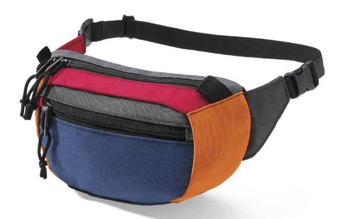 Colorblock Waist Pack, Adjustable Quick Release Strap Waist Pack - Sale Cosmic