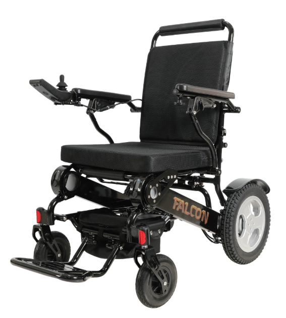 Falcon Portable Wheelchair With Reclining Backrest Wheelchair - Sale Cosmic