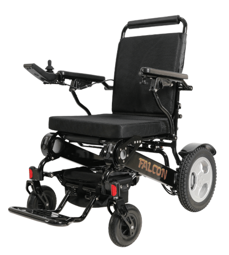Falcon Portable Wheelchair With Reclining Backrest Wheelchair - Sale Cosmic