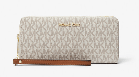 Jet Set Travel Large Logo Continental Wristlet Wallet - Sale Cosmic