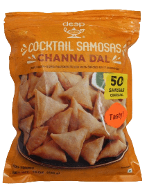 Deep Cocktail Samosas Channa Dal (15 OZ - 425 GM) frozen appetizers - Sale Cosmic