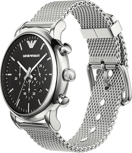 Emporio Armani Automatic Self - Winding Dress Watch with Stainless Steel Or Leather Band watch - Sale Cosmic
