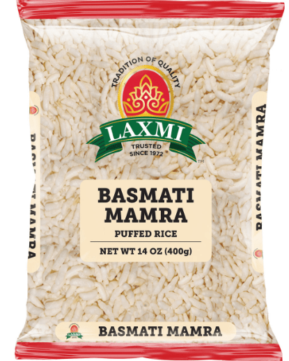 Laxmi Mamra Basmati Puffed Rice - 400 Gm (14 Oz) Murmura - Sale Cosmic