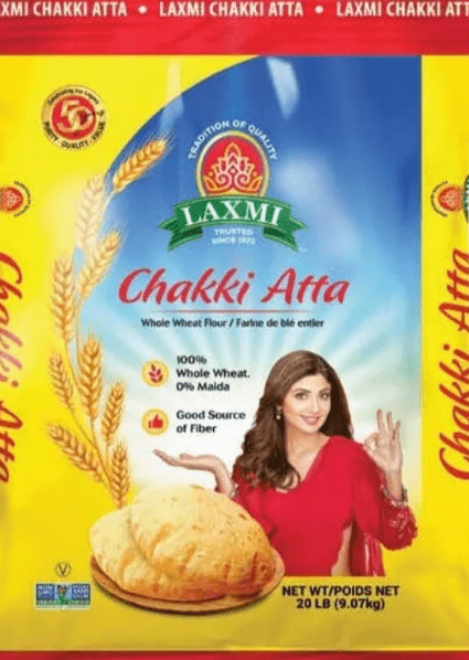Laxmi Chakki Atta (20 LB - 9.07 KG) Atta - Sale Cosmic