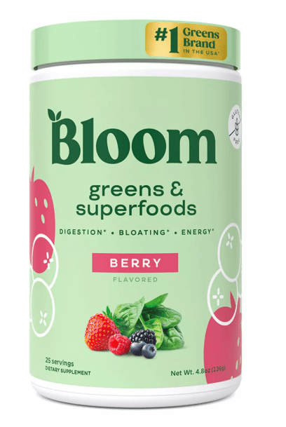BLOOM NUTRITION Greens and Superfoods Powder - Berry Health Supplements - Sale Cosmic
