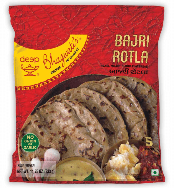 Deep Bhagwatis Bajri Rotla 333g (5 Pcs) Bajri Rotla - Sale Cosmic