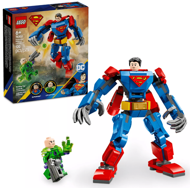 LEGO DC Superman Mech vs. Lex Luthor Action Figures Building Toy 76302 Toy - Sale Cosmic