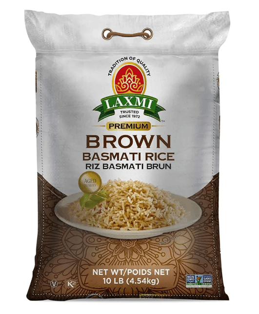 Laxmi Brown Basmati Rice 10 Lb Brown Basmati Rice - Sale Cosmic