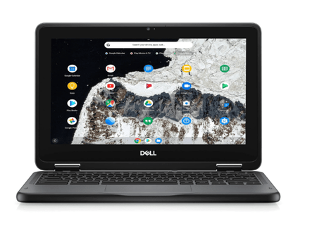 Restored Dell 3100 11.6" Touchscreen 2 in 1 Chromebook 11, Intel Celeron N4020, 4GB RAM, 32GB Flash Memory, Chrome OS (J0JW4) (Refurbished) Chromebook - Sale Cosmic