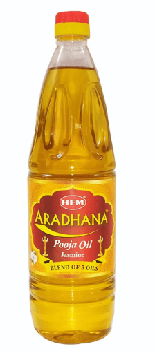 Hem Aradhana Pooja Oil - 900 ML Aradhana Pooja Oil HEM - Sale Cosmic