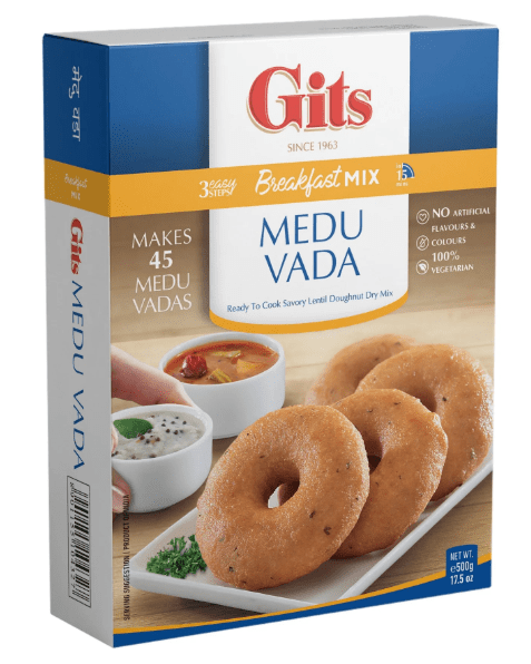 Gits Medu Vada Instant Mix (Breakfast Mix) - 17.5 Oz (500 Gm) Medu Vada Mix Gits - Sale Cosmic