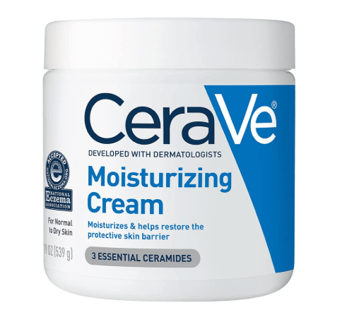 CeraVe Moisturizing Cream, Body and Face Moisturizer for Dry Skin, Body Cream with Hyaluronic Acid and Ceramides, Daily Moisturizer, Oil - Free, Fragrance Free, Non - Comedogenic, 19 Ounce Moisturizer - Sale Cosmic