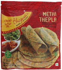 Methi Thepla 8 Pcs. 9 oz Frozen Deep - Sale Cosmic