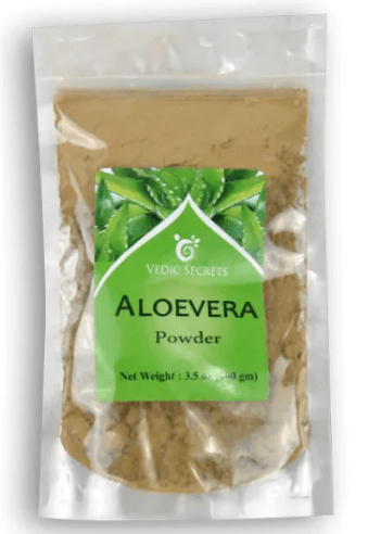 VEDIC SECRETS Aloevera Powder 3.5 OZ Instant mix - Sale Cosmic