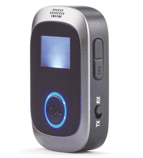 Two - in - One Wireless Audio Adapter, Transmitter/Receiver, LCD Display bluetooth Adapter - Sale Cosmic