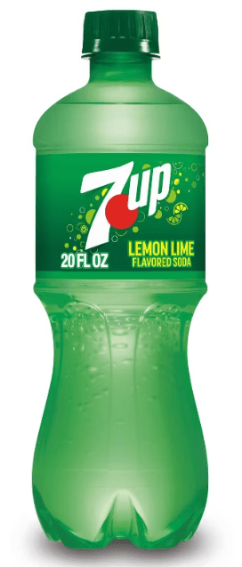 7UP Lemon Lime Soda - 20 fl oz Bottle cold drink - Sale Cosmic