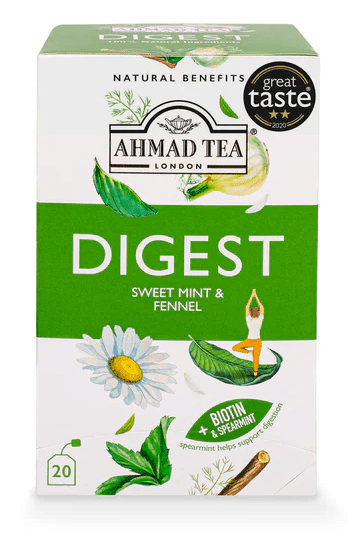 Ahmad Tea Sweet Mint & Fennel "Digest" Infusion - Teabags Tea Ahmad Tea - Sale Cosmic