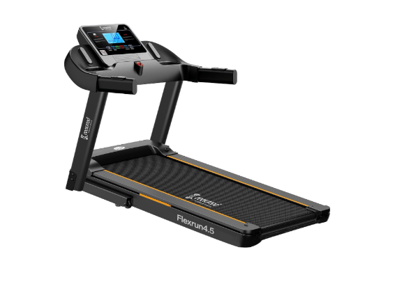 Cockatoo Flex Run4.5 4.5HP Peak DC Motorized Treadmill for Home, with 3 Level Manual Incline, Max Speed 16 Km/Hr, Max User Weight 120Kg, with Bluetooth & Speaker(DIY, Do It Yourself Installation) Treadmills - Sale Cosmic