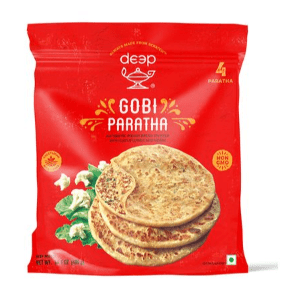 Gobi Paratha - 4 PCS - 14.1 Oz Gobi Paratha frozen - Sale Cosmic