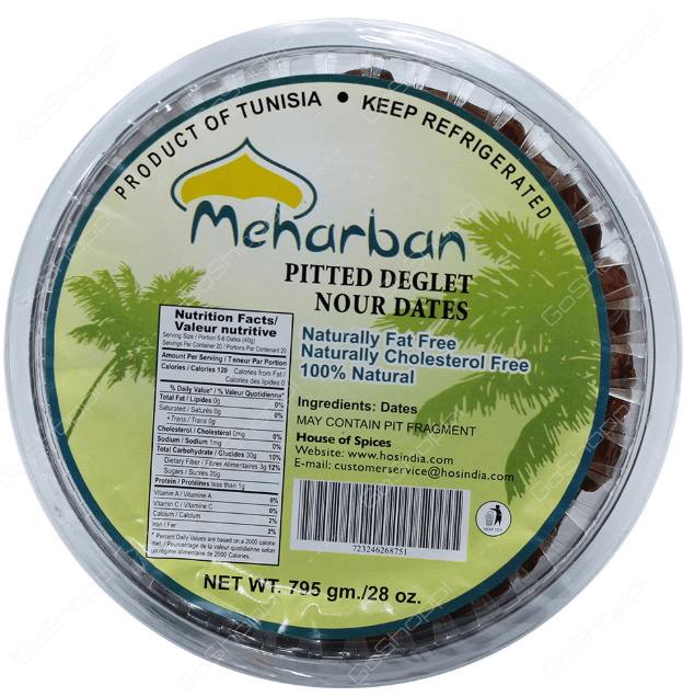 MEHARBAN PITTED DATES 24 OZ DATES MEHARBAN - Sale Cosmic