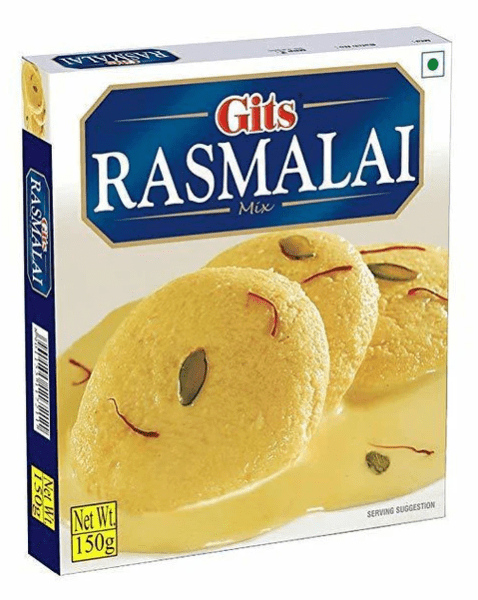 Gits Rasmalai (Dessert Mix) - 5.25 Oz (150 Gm) Instant mix - Sale Cosmic