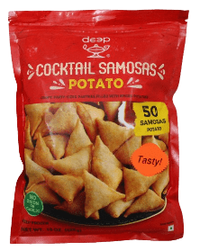 Deep Cocktail Samosas (Potato) Frozen Cocktail Samosas - Sale Cosmic