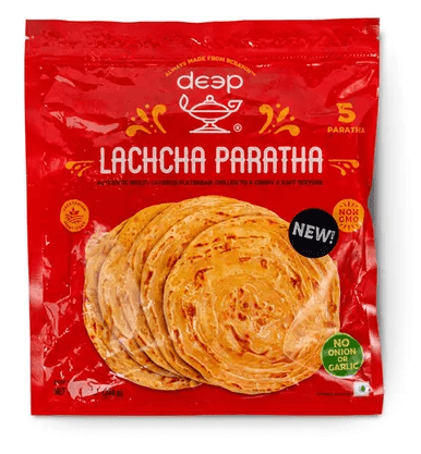 Deep Lachcha Paratha 5Pc 12 Oz frozen Lachcha Paratha Deep - Sale Cosmic