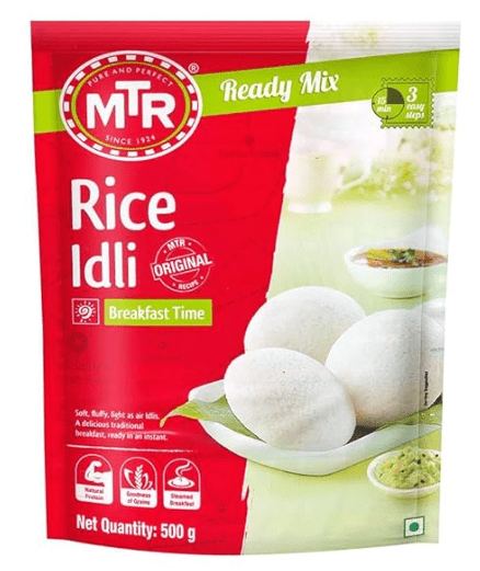 MTR Instant Ready To Eat South Indian Breakfast Vegetarian Rice Idli Mix - 500g Rice Idli Mix MTR - Sale Cosmic
