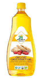 24 Mantra Organic Peanut Oil (1 LTR) Peanut Oil 24 Mantra Organic - Sale Cosmic