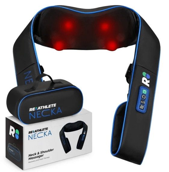 REATHLETE NECKA Electric Shiatsu Back and Neck Massager with Heat for Pain Relief Electric Massager - Sale Cosmic