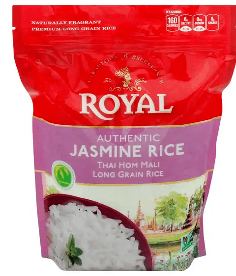 Royal Authentic Long Grain Jasmine Rice (2 lbs) Long Grain Rice Royal - Sale Cosmic