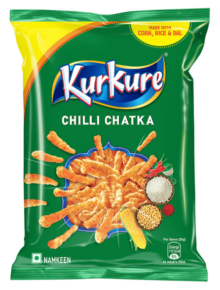 Kurkure Chilli Chatka Namkeen 85g Kurkure - Sale Cosmic