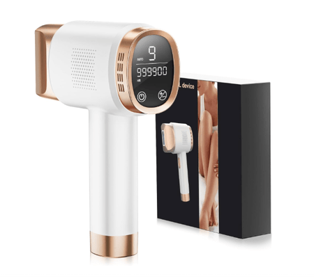 Yuva Pulse IPL Laser Hair Remover for Women & Men | 999999 Flashes | Ice Cooling | Permanent Hair Removal in 8 Weeks | Painless Hair Removal for Face, Body, Bikini, Underarms (White) Hair Removal Devices - Sale Cosmic