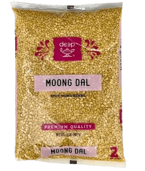 Deep Moong Dal - Split Mung Beans - 2 lbs Moong Dal Deep - Sale Cosmic